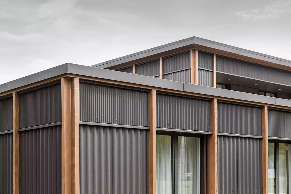Detailaufnahme Fassade