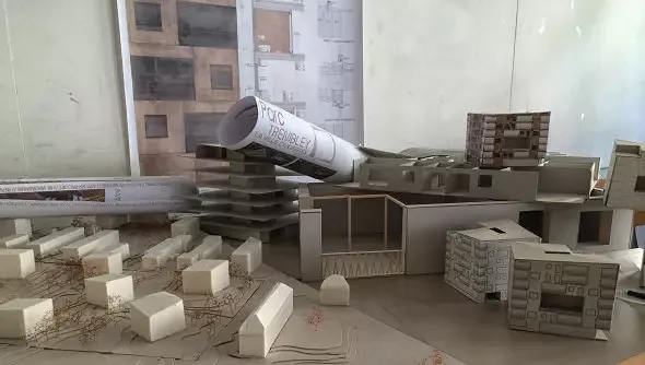 Photo des maquettes