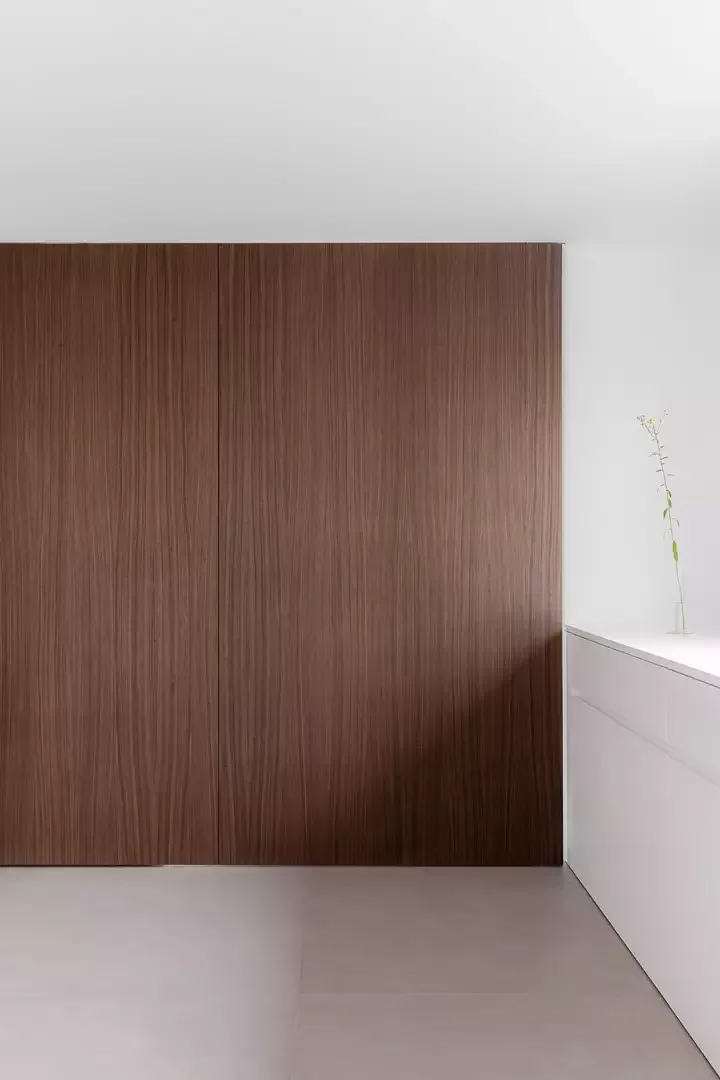 Détail panneau coulissant