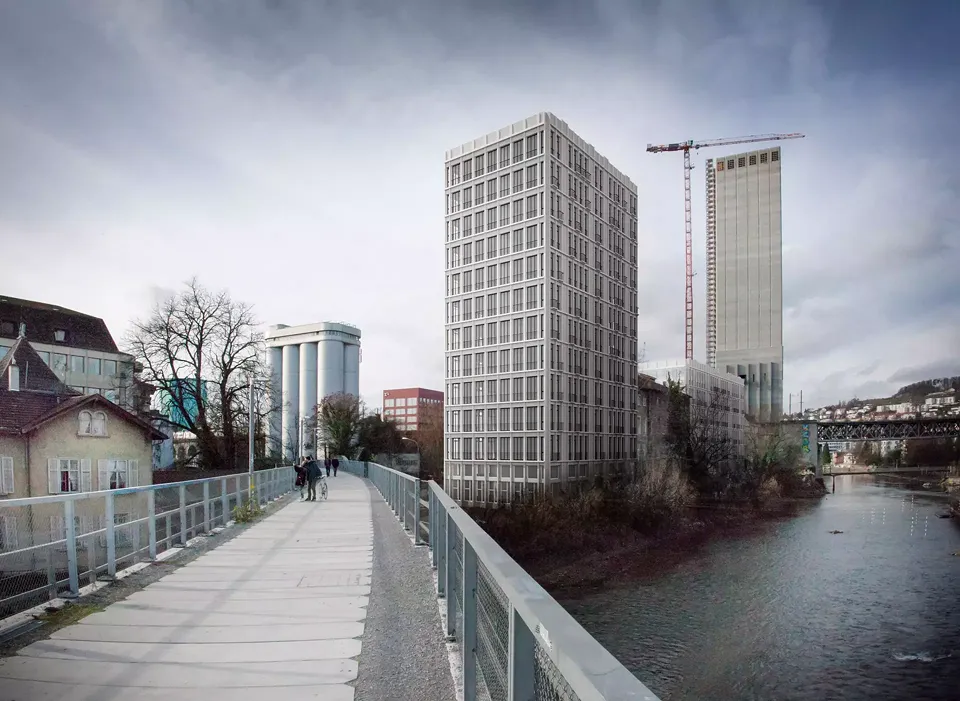 Blick vom Lettenviadukt