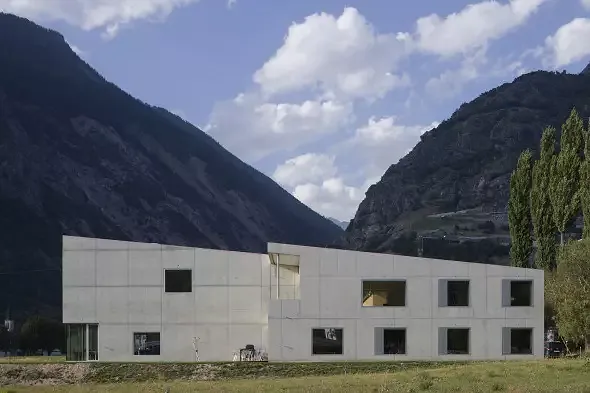 Südfassade © Thomas Andenmatten, Brig