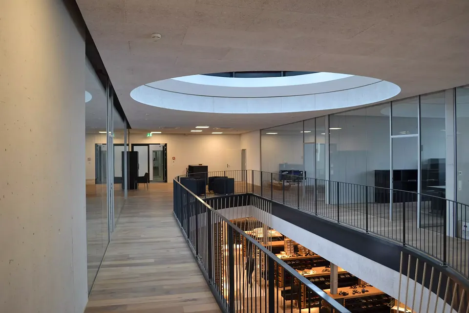 Büro Blick Zugang