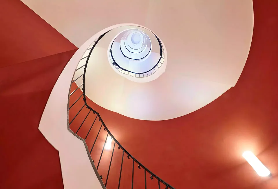 cage d'escalier