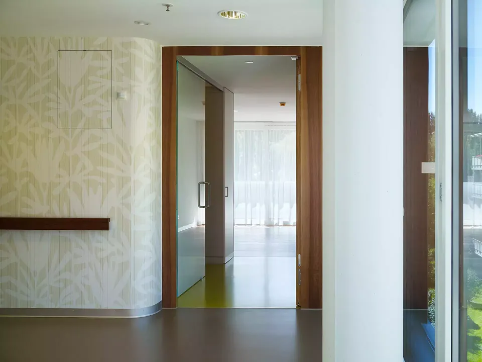 Eingang Patientenzimmer