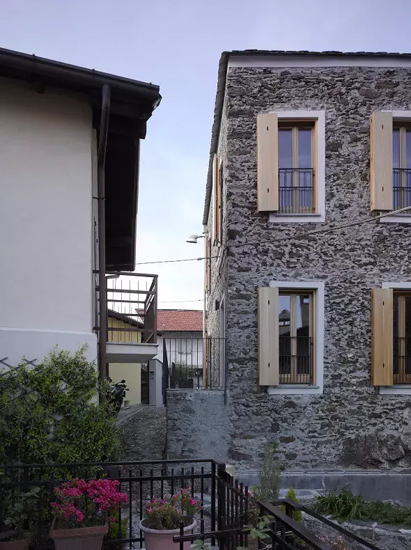 Süd- und West Fassade