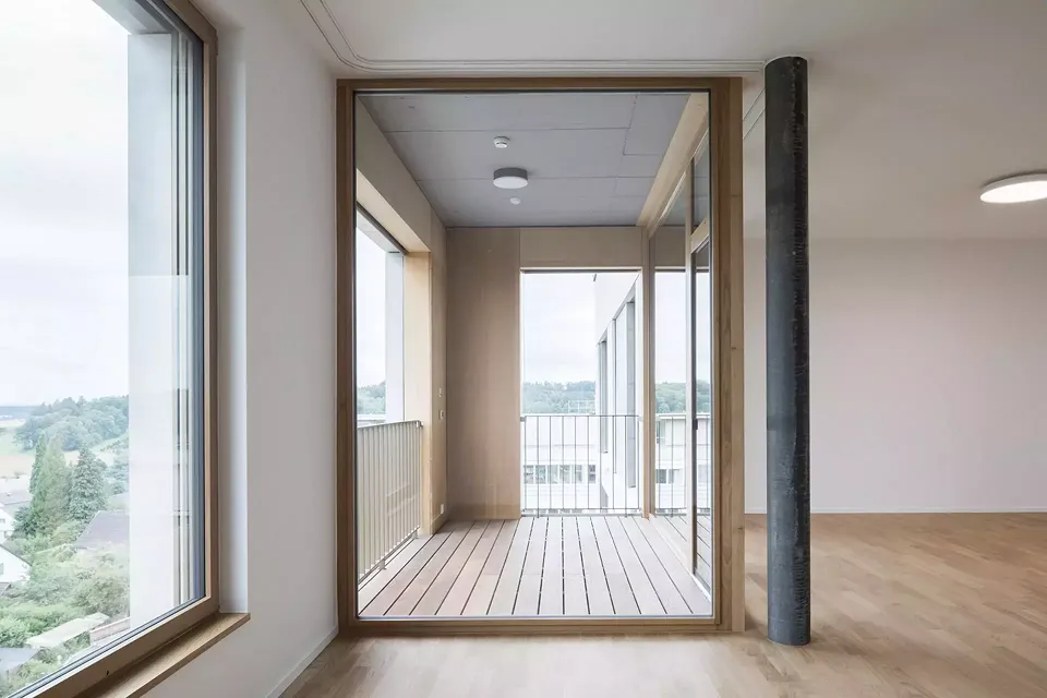 Balkon Alterswohnung