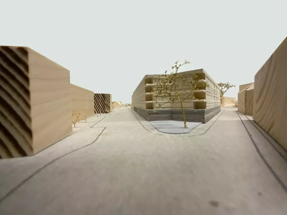 Maquette insertion site