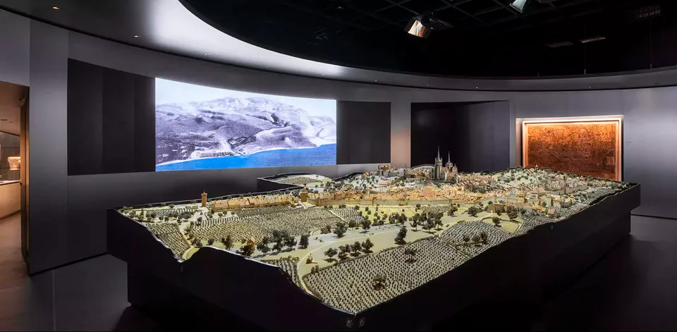 MHL salle de la maquette de Lausanne