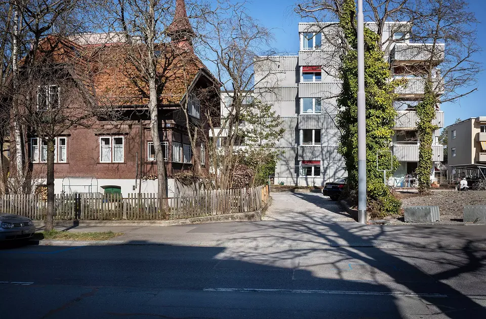 Ansicht von der Wehntalerstrasse