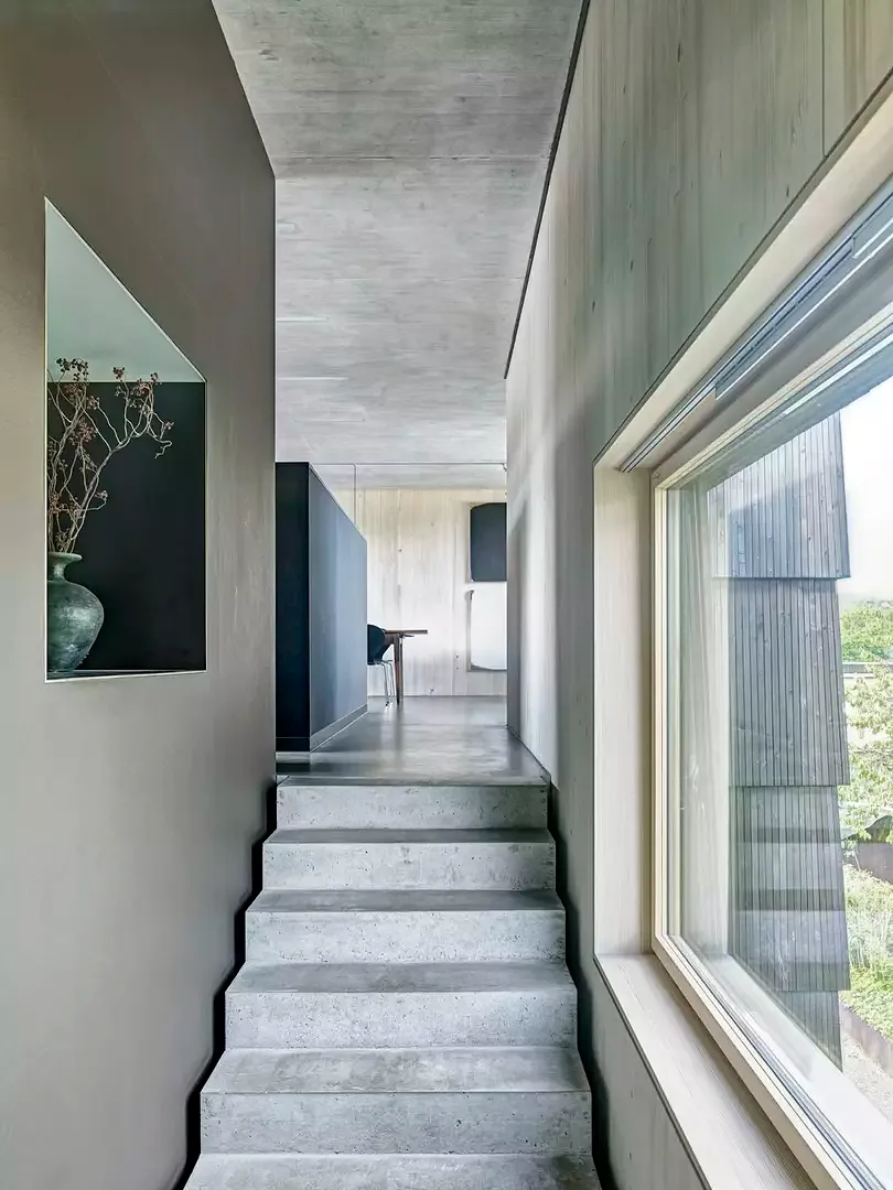 escalier vers habitation