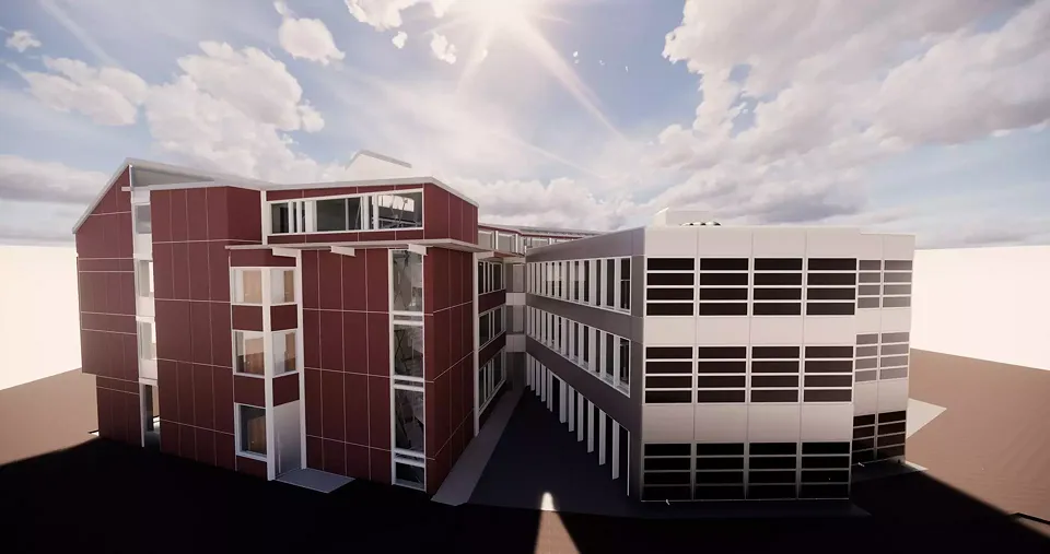Ansicht Architektur