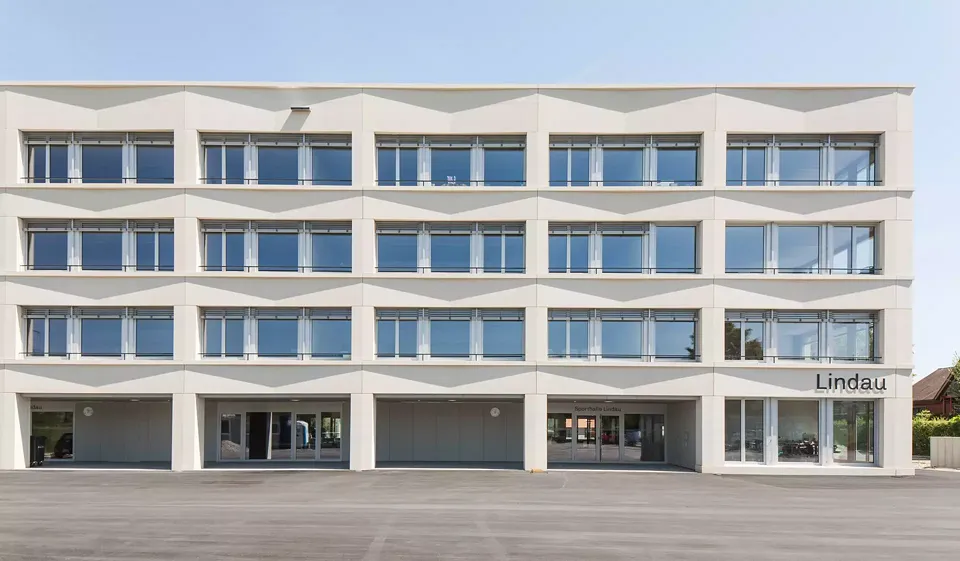 Fassade Südwest mit Schatten