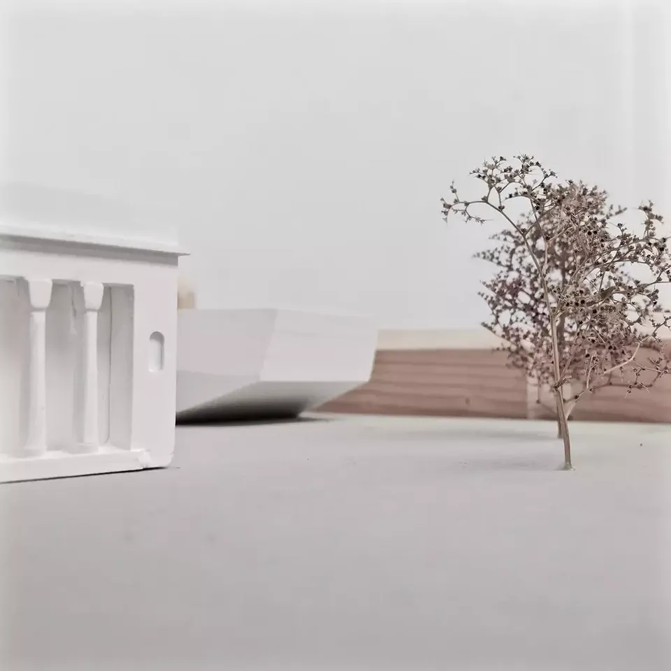 Theaterplatz mit Landestheater und Konzertsaal 1:500