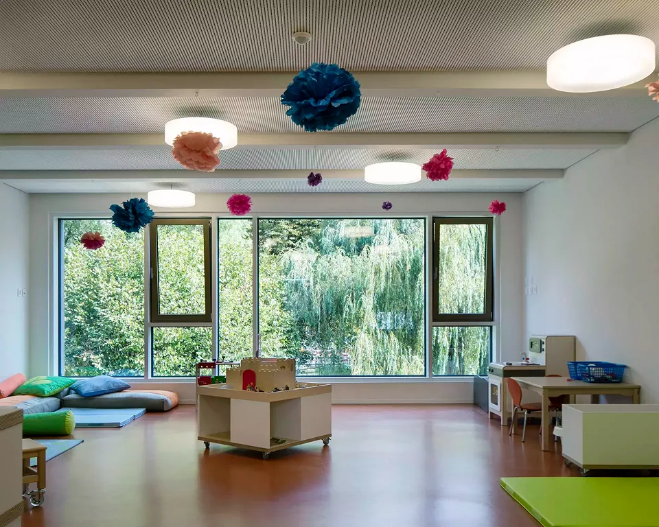 Crèche: salle de vie