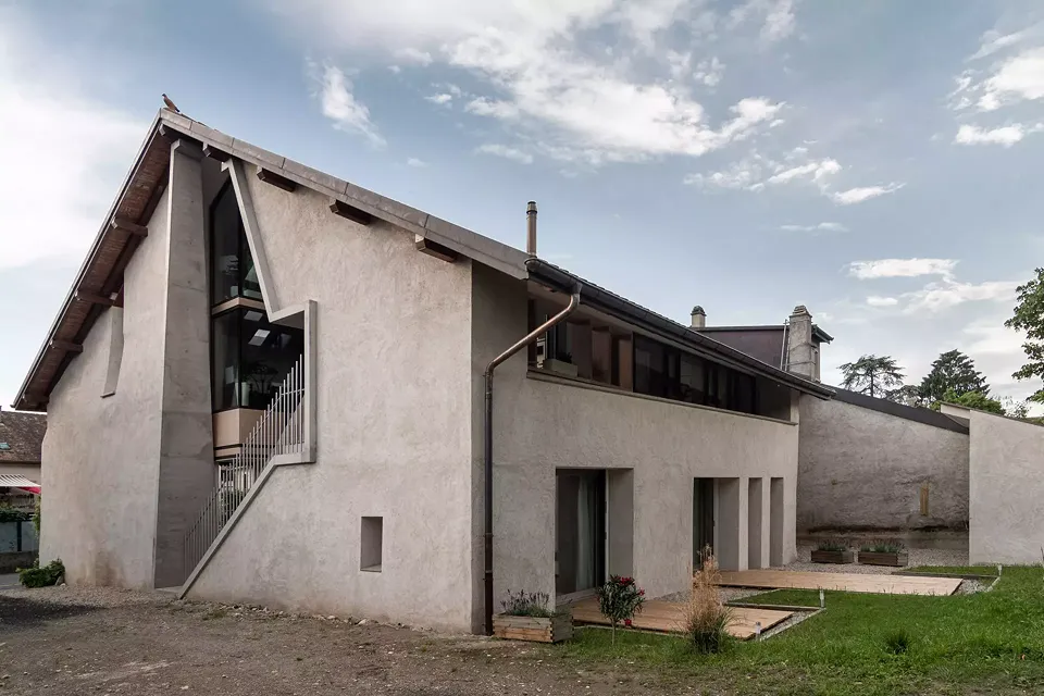 Gartenfassade