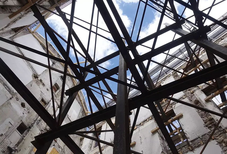 Etayage - chantier