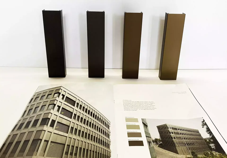 Echantillons aluminium bronze