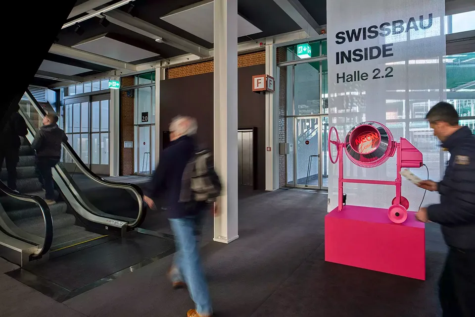 Teaser Swissbau Inside, Halle 2.2