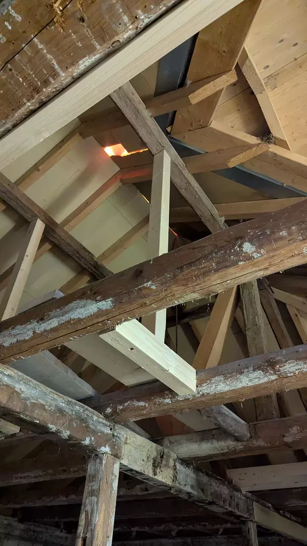 Holzwerk Bestand und Neu