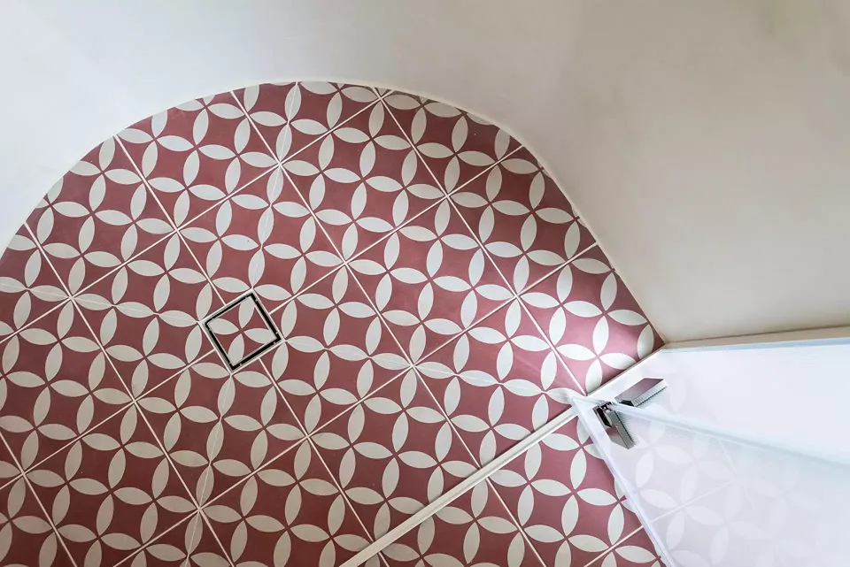 Detail Dusche