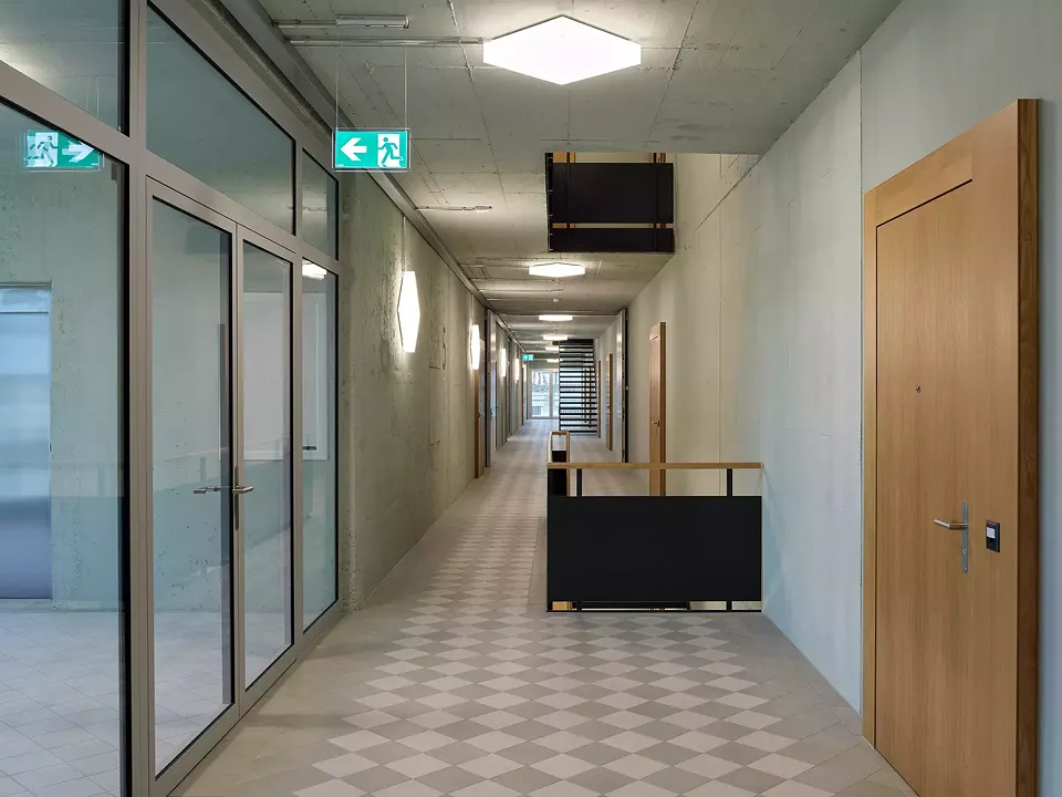 Rue intérieure, innere Erschliessung und Begegnungszone