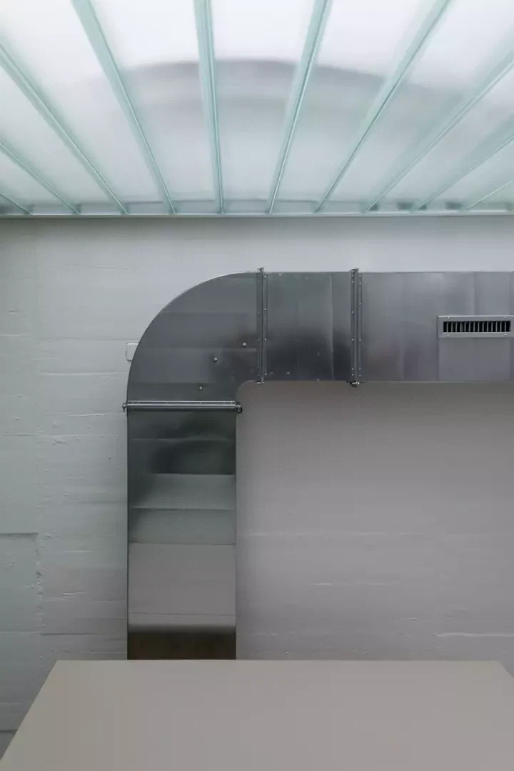 Ornament der Decke – Glas