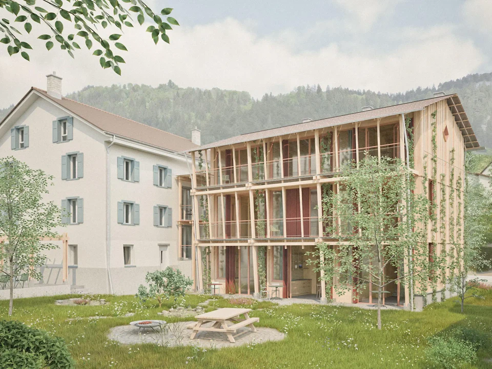 Casa sil Curtgin – Gartenhaus – der Garten