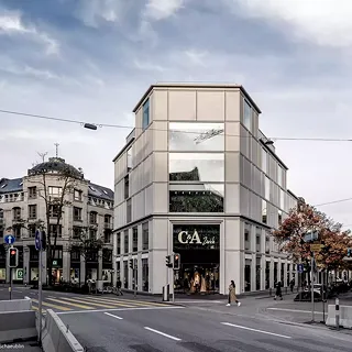 Transformation du magasin C&A
