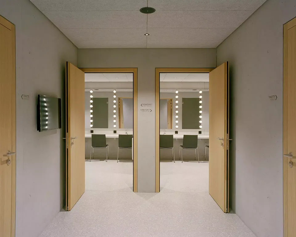 vestibule de la loge de l'artiste