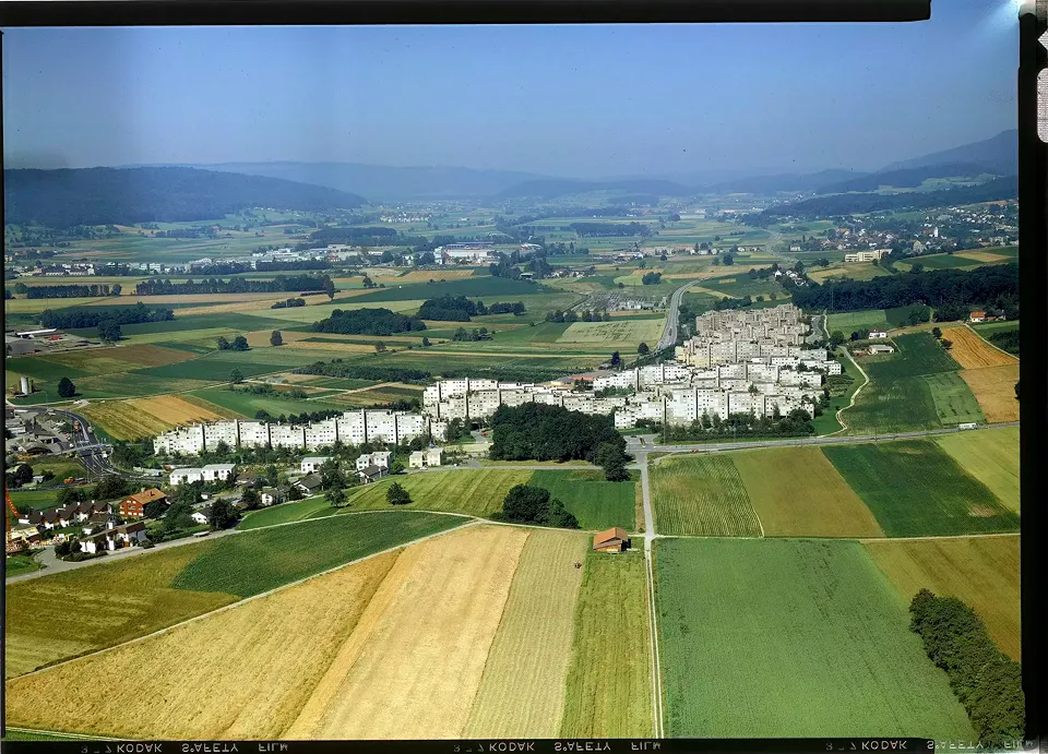 Siedlung Sonnhalde, Aufnahme von 1981