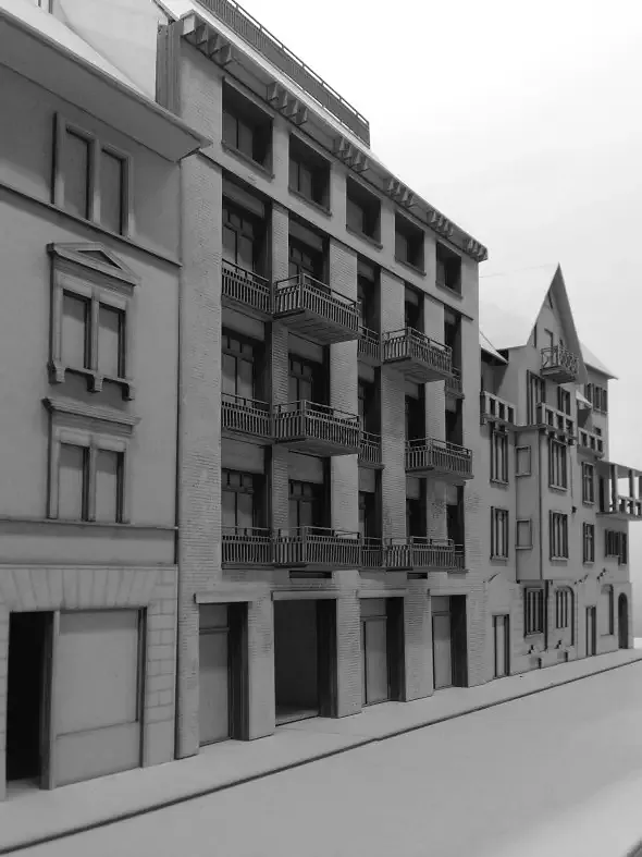 Szenario 2 - Strassenfassade