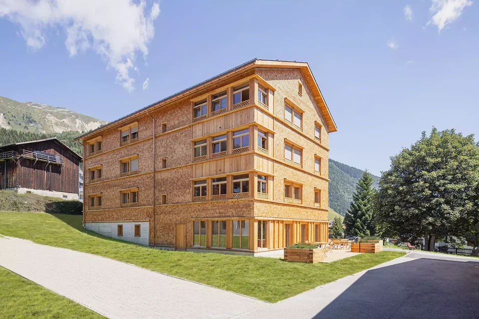 Erdgeschoss mit Bezug zum Aussenraum