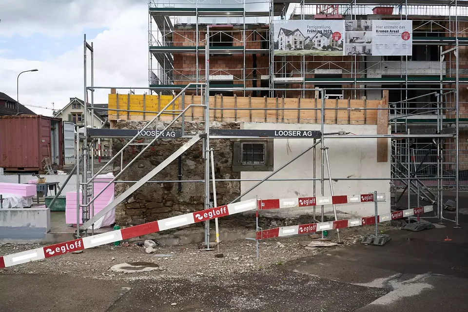 Rückbau auf den Gewölberaum