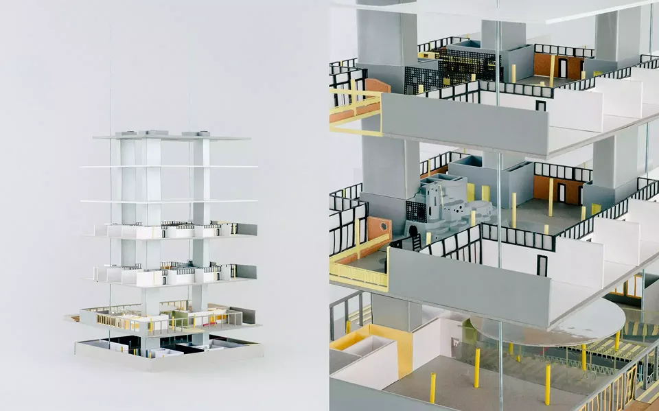 Baylon 2, Maquette 1:100, Olga Kim, Anthony Meuriot, Martin Annen
