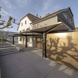 Restaurierung Haus zu den zwei Raben Insel Ufnau