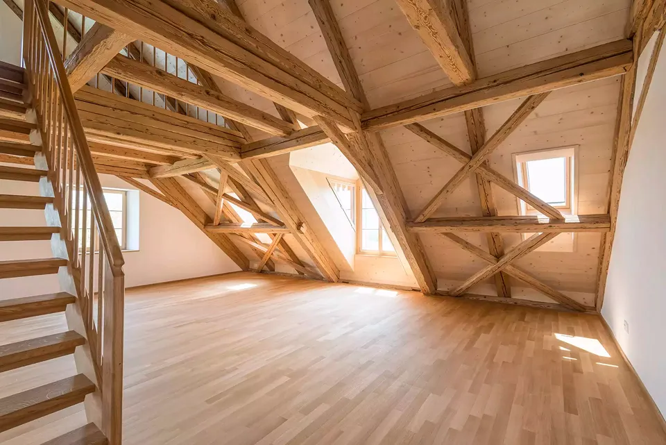 Innenausbau Dachwohnung