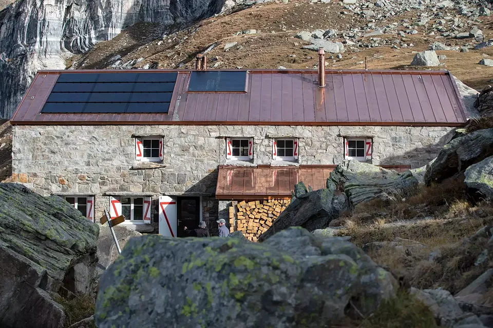 Binntal Südfassade