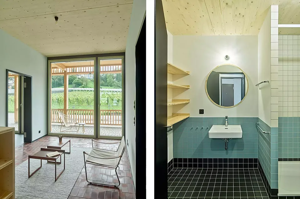 Stud-Wohnen Haus B Wohnen/Bad