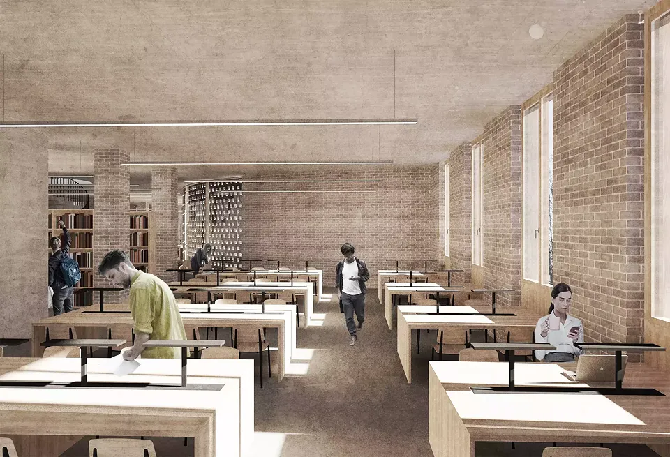 Salle de lecture