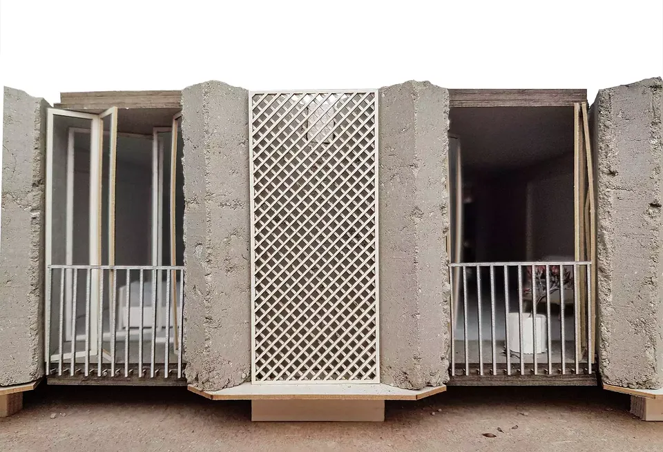 Lehmfassade