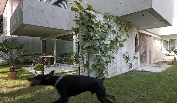 Im Garten der Villa