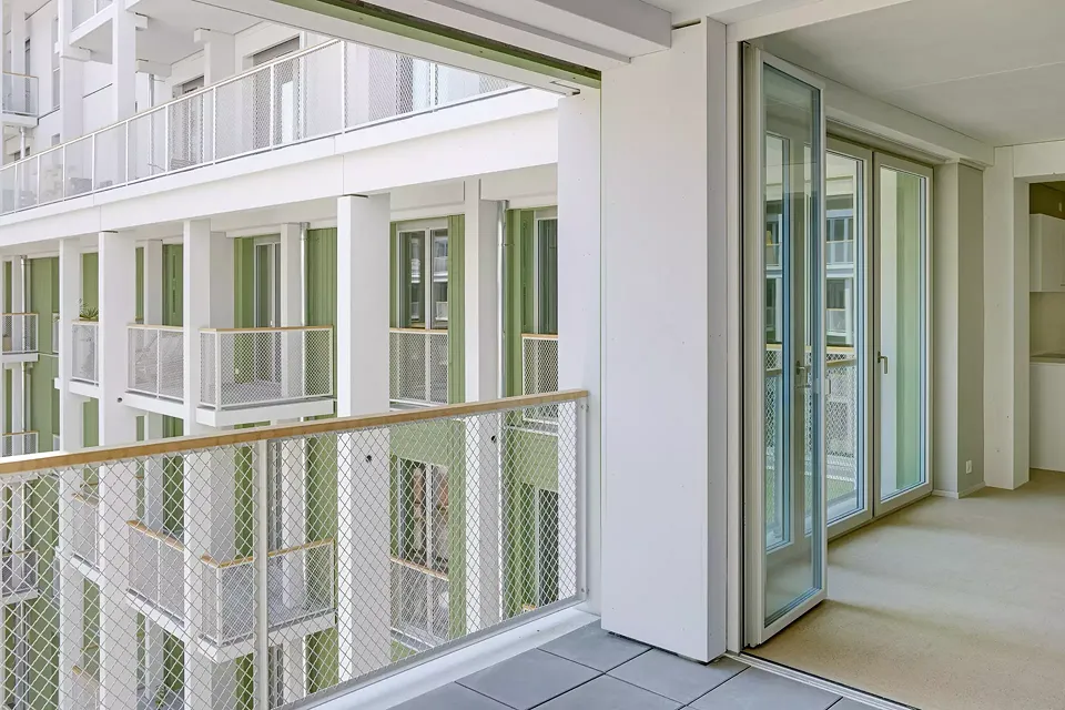 Wohnung zum Innenhof