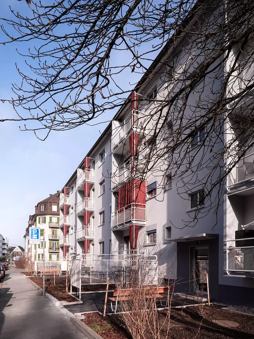 Vue depuis la Grimselstrasse