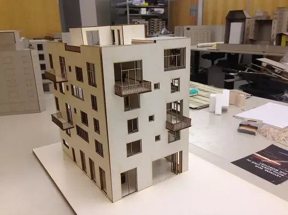Fassade Modell 3