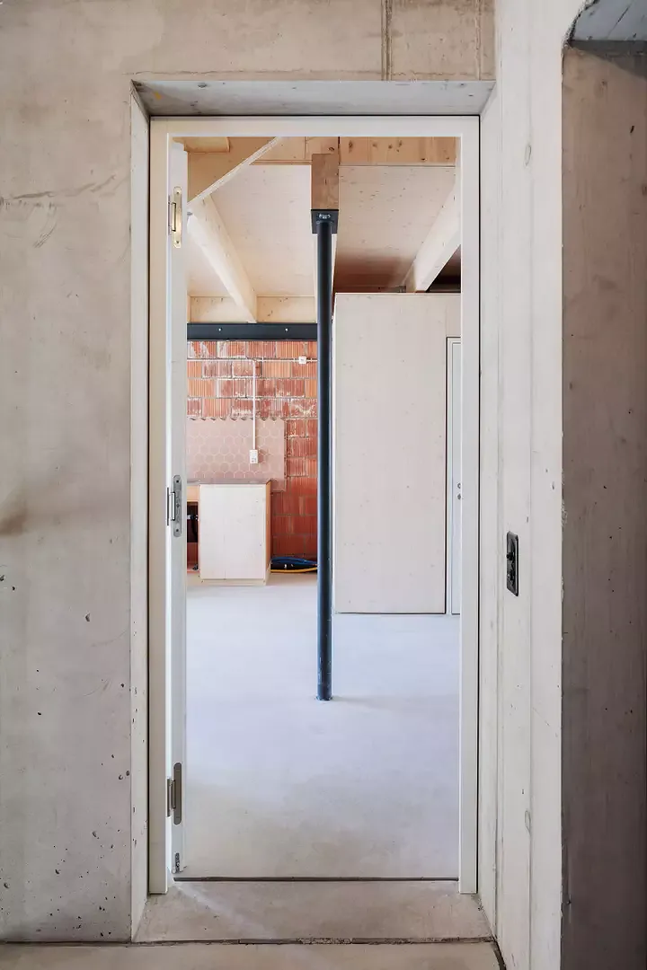 Eingang einer der Maisonettewohnung