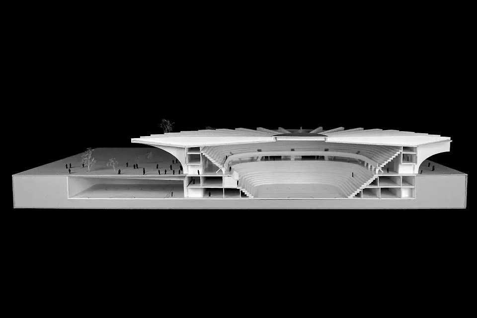 Maquette coupenord sud