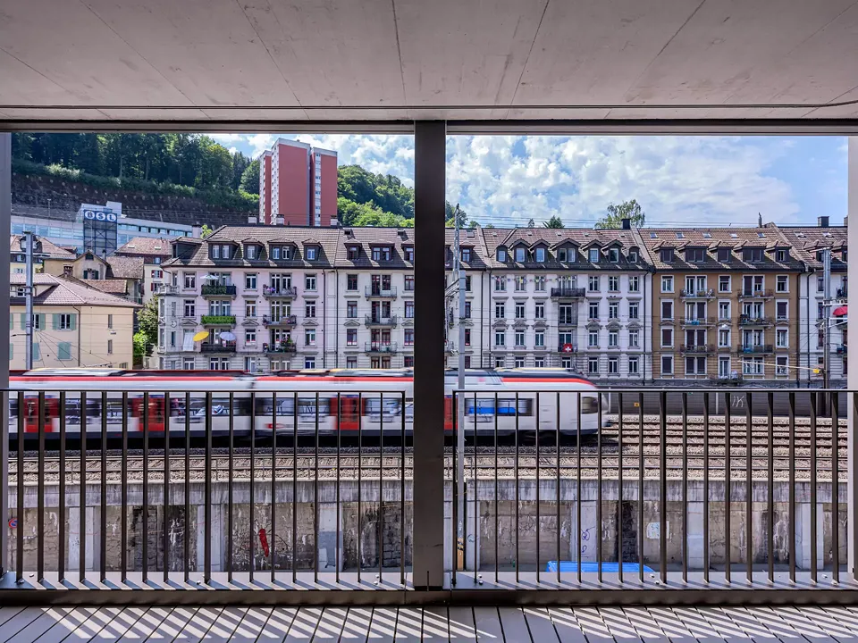 Reussinsel III, Luzern - Balkon Süd