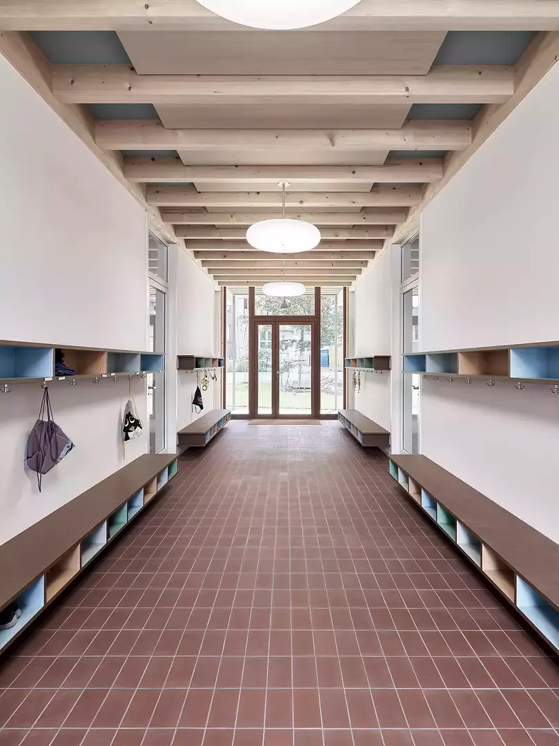 Garderobe Kindergarten