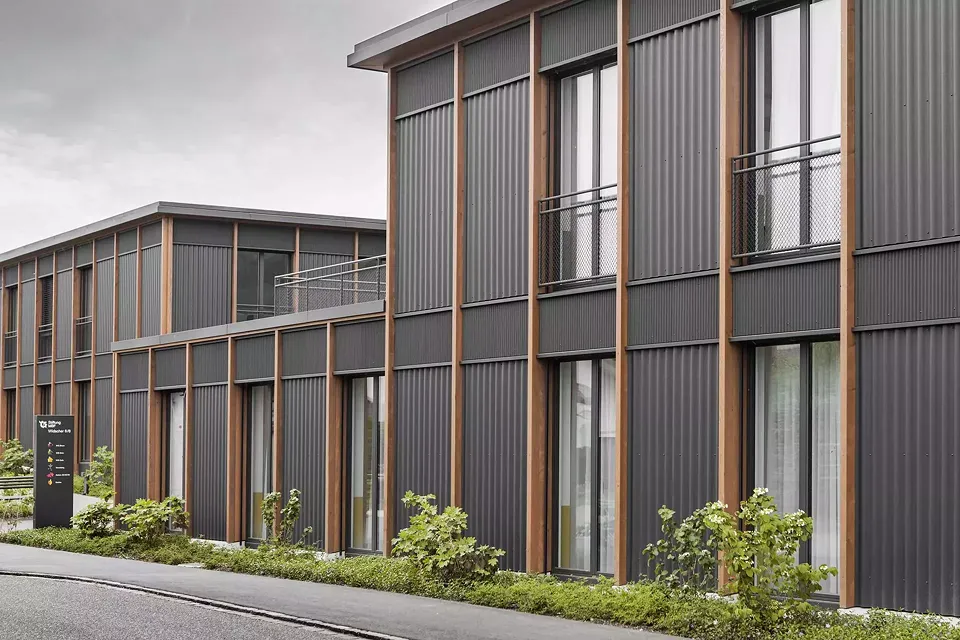 Detailaufnahme Haus 6+8