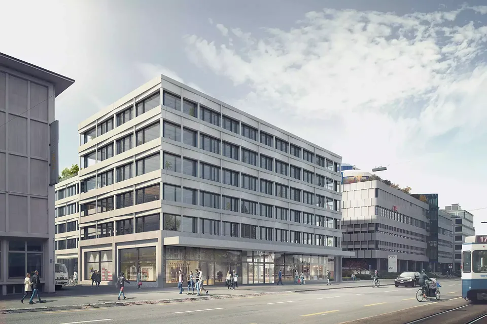 Kopfbau Hardturmstrasse